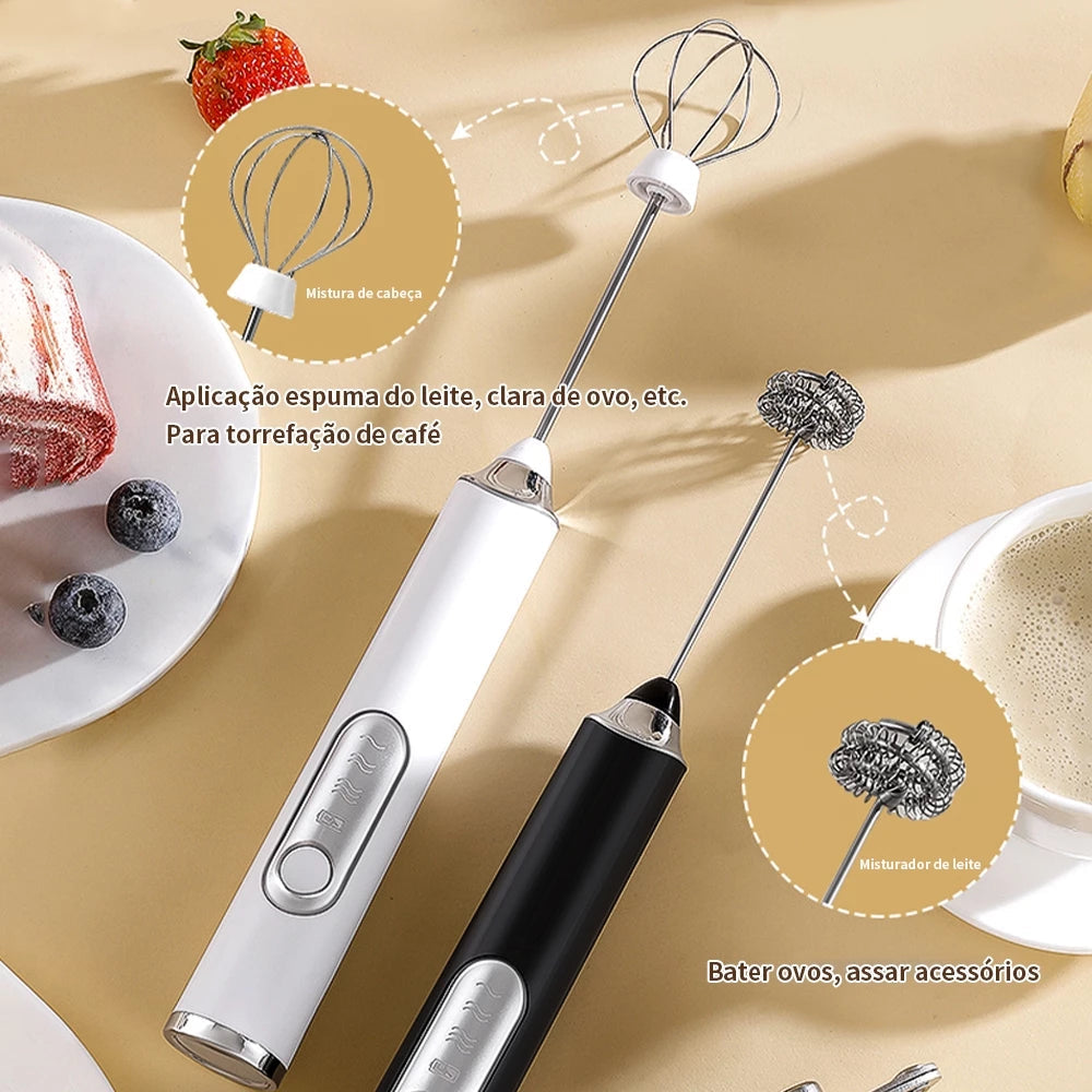 Misturador De Bebidas 2 Em 1 Elétrico - Últimas Unidades! 🔥