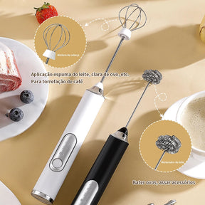 Misturador De Bebidas 2 Em 1 Elétrico - Últimas Unidades! 🔥