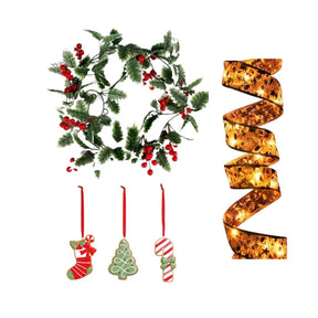 Guirlanda de Natal com  Pisca Pisca LED