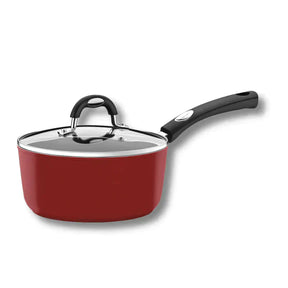 Jogo de Panelas Antiaderente 12 Panelas Monaco Red Edition + BRINDE