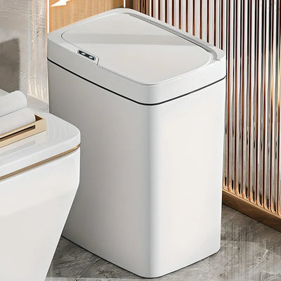 Lixeira Inteligente com Sensor Automática - Banheiro/Cozinha 14 Litros